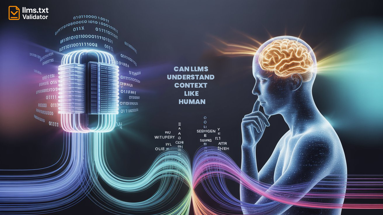 Can Large Language Models Understand Context like Humans?